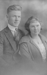Dorothy Harmon with husband Carl John Van Vicel, married 1927