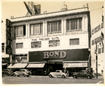 Bond Clothes, Inc. building, west side of Broadway between 14th and 15th Streets in downtown Oakland, California