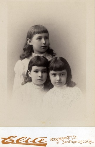 Portrait of Ethel, Dorma, and Hazel Preble