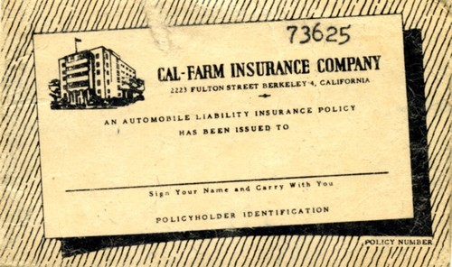 Insurance Company Card