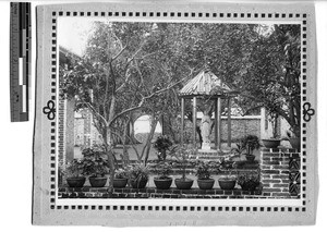 Cloister Garden in Pingnan, China, 1935