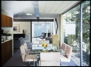 Rollé residence, dining room, Los Angeles, after 1984?