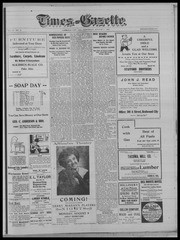 Times Gazette 1909-08-07