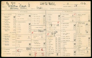 WPA household census for 6251 HOME AVE, Los Angeles County