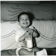 Tom Martinez at thirteen months old, East Los Angeles, California