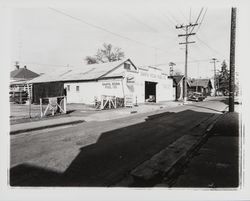 First St. facade of Santa Rosa Fuel Co., Santa Rosa, California, 1961