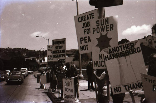 Laguna Beach nuclear protest