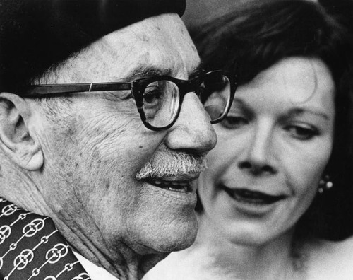 Groucho Marx and Erin Fleming