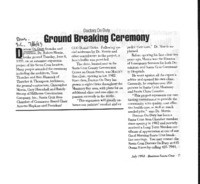 Ground Breaking Ceremony