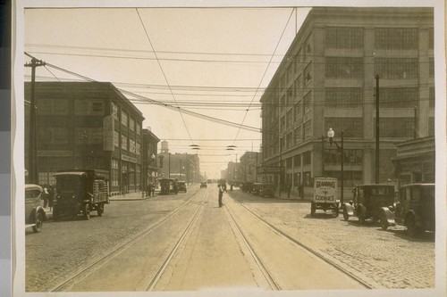 South on 3rd St. from Bryant St. March 1929