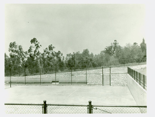 View of tennis courts at Charles S. Farnsworth Park