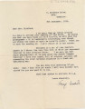 Letter from Terry Usher to Mrs. Bickford, September 8, 1952