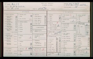 WPA household census for 154 E 54TH STREET, Los Angeles County