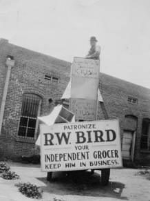 R. W. Bird--Independent grocer, 1937