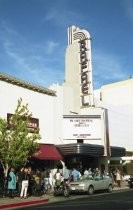 Marquee of the Smith Rafael Film Center during the Mill Valley Film Festival, 2000