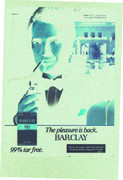 Barclay the pleasure is back