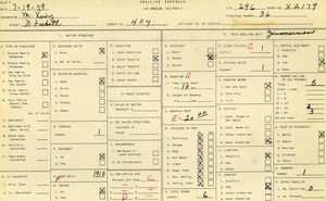 WPA household census for 404 N FICKETT, Los Angeles