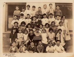 Lincoln Primary School, Petaluma, California, 1928 Class Photo