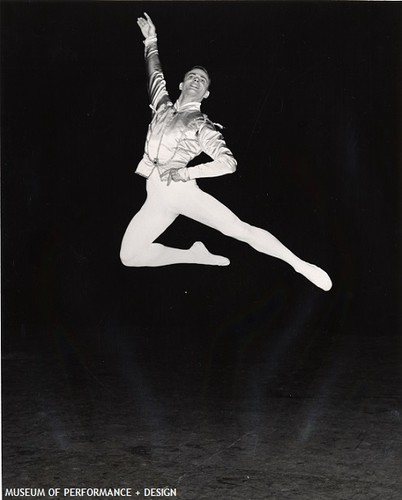 Male dancer in Lew Christensen's "Divertissement D'Auber (II)"