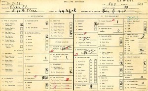 WPA household census for 443 E 40TH, Los Angeles
