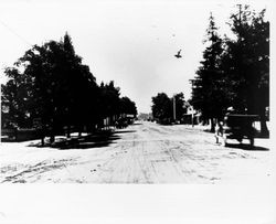West Street, looking north, Cloverdale, California, 1920?