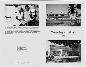 Mozambique Institute, 1965