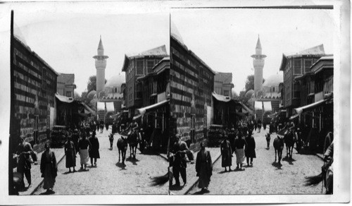 Suk-eh Tawilch - The long Bazaar a Street of Damascus, Syria