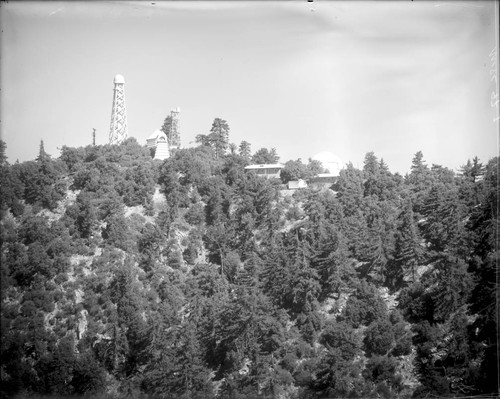 Telephoto view of Mount Wilson Observatory