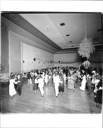 Burkhart Dance Class Christmas ball, Santa Rosa, California, 1979