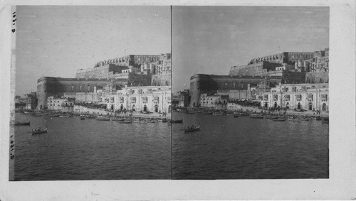 Sea Front and Fortifications of Malta