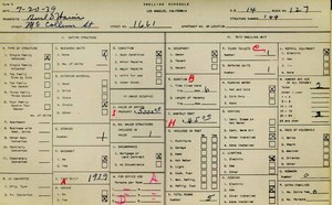 WPA household census for 1661 MCCOLLUM, Los Angeles