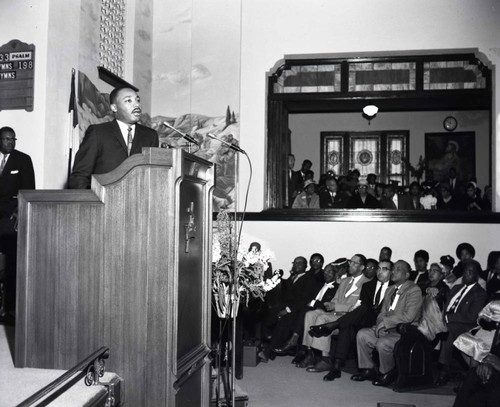 Martin Luther King Jr. at Friendship Baptist Church 4