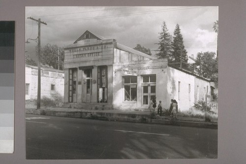 [Former Wells, Fargo & Co. Assay Office.] Folsom. 1949