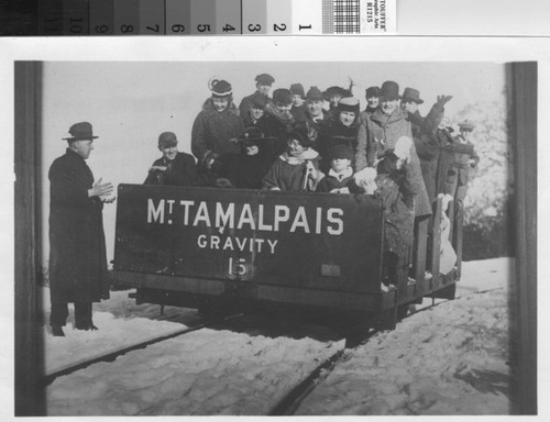 Mount Tamalpais Railroad Gravity Car