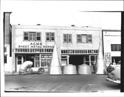 Acme Sheet Metal Works, Petaluma, California, 1949