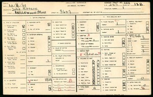 WPA household census for 3627 INGLEWOOD BLVD, Los Angeles County