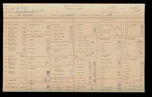 WPA household census for 1350 WRIGHT, Los Angeles