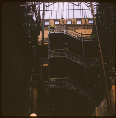 Bradbury Building's interior