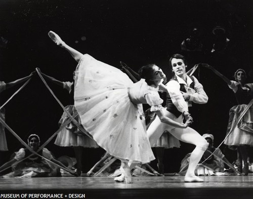 Anita Paciotti and Tomm Ruud in Ashton's La Fille Mal Gardée, circa 1978