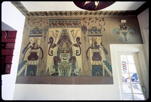 Art deco interpretation of the indigenous civilizations of Latin America, Monrovia, 1925