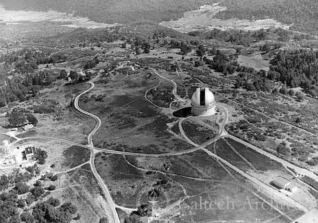 Palomar observatory site, viewed from the north