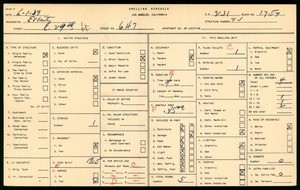 WPA household census for 647 EAST 29TH STREET, Los Angeles
