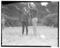 Sergeant G.S. Hawkins and C.H. Styles, Golden Gate Park sports
