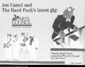 Joe Camel and The Hard Pack's latest gig: