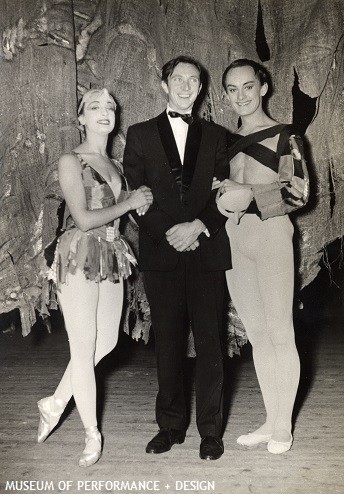 Lyde Peralta, John Cranko, and Carlos Carvajal, circa 1950s