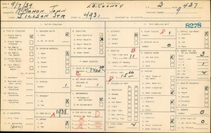 WPA household census for 4931 JILLSON ST, Los Angeles County