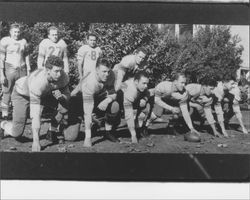 Members of the Leghorns, Petaluma, California, 1949