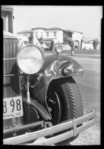 Cadillac belonging to Mr. Mallory, Southern California, 1932