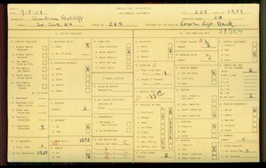WPA household census for 254 S AVENUE 24, Los Angeles