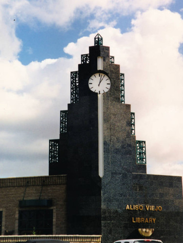 Aliso VIejo Library Clock Tower
